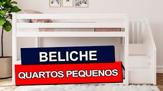 Quartos Pequenos com Beliche que dão Aula de Estilo [upl. by Bouldon943]