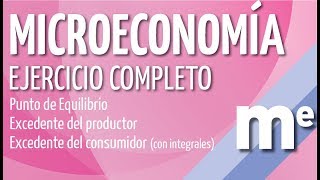 Excedente del productor y Excedente del consumidor [upl. by Sobmalarah160]