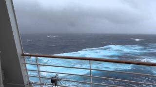 Cruise Ship in Bermuda Triangle Storm [upl. by Kung]