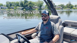 How to Drive a Pontoon Boat [upl. by Carolle]