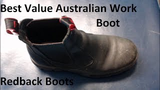 Redback Boots The Best Value Australian Work Boot At The Time [upl. by Aeslahc]