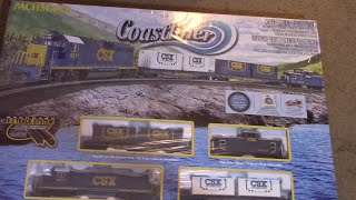 Bachmann HO Coastliner train set review [upl. by Aihselef]