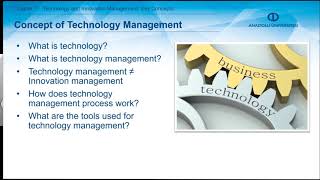 TECHNOLOGY AND INNOVATION MANAGEMENT  Chapter 1 Summary [upl. by Lav55]