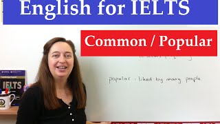 English Vocabulary for IELTS Common Popular [upl. by Vergil371]