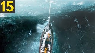 15 Ships Caught in HUGE Storms [upl. by Enelrac983]