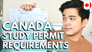 HOW TO APPLY FOR CANADA STUDY PERMIT Requirements for International Students Buhay sa Canada [upl. by Aromat]