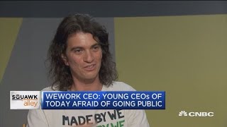 WeWork CEO WeWork is ready for an IPO [upl. by Ihteerp]