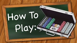 How to play Poker  5 Card Draw [upl. by Devland]