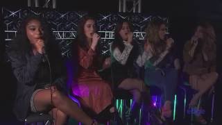 Fifth Harmony perform Work From Home live at The Edge studios [upl. by Eldnek]