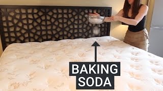 Heres how to clean your mattress [upl. by Ahsieat]