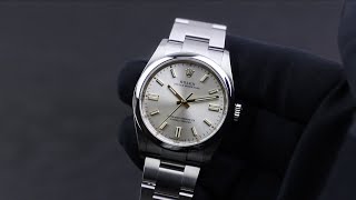 Rolex Oyster Perpetual 36 126000 Silver Dial 2020 Novelty [upl. by Massab873]