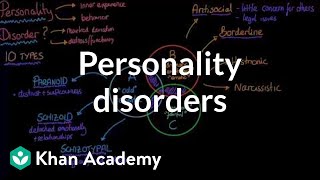 Personality disorders  Behavior  MCAT  Khan Academy [upl. by Gabriellia845]