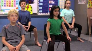 Yoga in the Classroom K–4 Chair Sequence [upl. by Anaugahs]