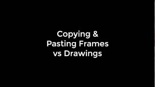 Toon Boom Harmony Basics Copying and Pasting Frames vs Drawings [upl. by Ahsenor143]