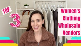 Top 3 Womens Clothing Wholesale Vendors [upl. by Waldo]