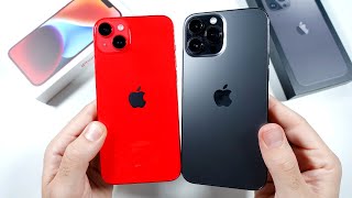 iPhone 14 Plus vs iPhone 13 Pro Max [upl. by Neret]