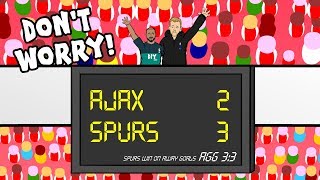 🏆AJAX vs SPURS the song🏆 33 Champions League Parody Moura HatTrick Goals Highlights [upl. by Akers]