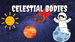 Learn about Celestial bodiesDefinition of celestial bodies and the celestial bodies Wiz Artist [upl. by Lynett]