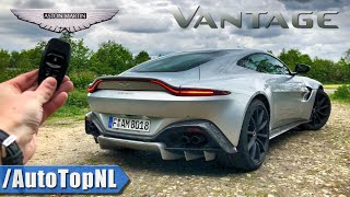 ASTON MARTIN VANTAGE Review POV Test Drive on AUTOBAHN amp ROAD by AutoTopNL [upl. by Blakeley]