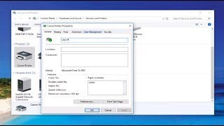 How To Change Printer Name Tutorial [upl. by Alodee784]