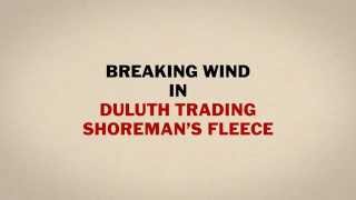 Duluth Trading TV Commercial Break Wind in Shoremans Fleece [upl. by Zirtaeb937]