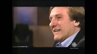 Gérard Depardieu à Tout le monde en parle RadioCanada 2005 [upl. by Rafaela]