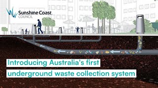 Australias first underground waste collection system [upl. by Bela]