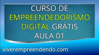 Curso de Empreendedorismo Digital GRÁTIS  AULA 01 de 06  Visão Geral [upl. by Dodie]