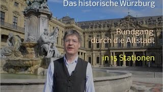 VideoRundgang durch die ALTSTADT von Würzburg [upl. by Blanka]