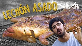 Lechon Asado a la Parrilla  Receta de Locos X el Asado [upl. by Jasper]