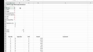 Gage RampRMeasurement Systems Analysis and SPC for Excel [upl. by Oak]