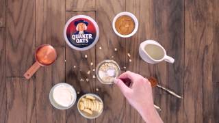 How to Make Overnight Oats  Quaker [upl. by Allare]