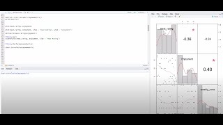 R Tutorial Pearsons and Spearmans Correlation [upl. by Levenson]