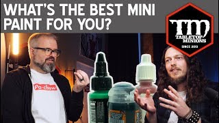 Whats the Best Miniature Paint for You [upl. by Rudolph879]