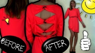 DIY Fashion How to Renovate Recycle your Old Dress [upl. by Seldan]