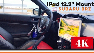 Tablet Holder for Car  iPad Pro in a Subaru BRZ [upl. by Marr300]