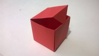 Como Hacer una Caja de Papel Origami ¡MUY FACIL [upl. by Kobe]