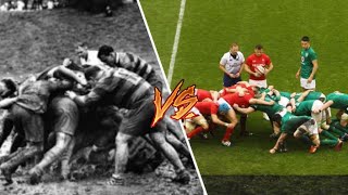 The Evolution of Rugby  1970s vs 2021 [upl. by Irual]