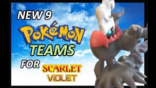 9 NEW TEAMS FROM SMOGON PREMIER LEAGUE  Scarlet amp Violet teams in the description [upl. by Mossberg]