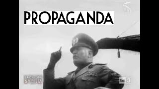 La Grande Storia  La Propaganda di Benito Mussolini [upl. by Nylanna]