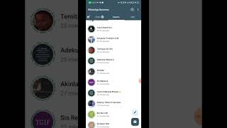 How to Change your WhatsApp Status Slides from Horizontal View back to the Vertical View [upl. by Enneiviv47]