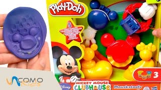 MICKEY MOUSE y su FÁBRICA DE PLAY DOH  mickey mouse clubhouse [upl. by Aver]