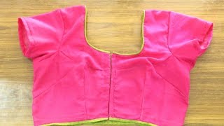 Simple Blouse MeasurementCuttingStitching [upl. by Bronwyn]