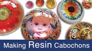 Making Resin Cabochons halfspheres [upl. by Albur]