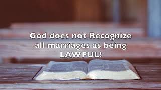 Marriage Divorce and Remarriage what does the Bible say [upl. by Halsted]