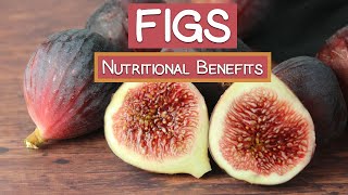 Nutritional Benefits of Figs  Info About Fig Wasps [upl. by Suehtomit]