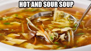 AUTHENTIC HOT and SOUR Soup Recipe RESTAURANT QUALITY [upl. by Seniag832]