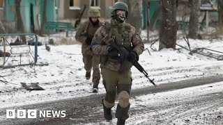 Ukraine frontline fighting Russian forces attack Vuhledar  BBC News [upl. by Clements896]