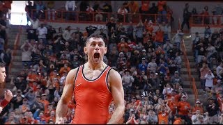 Cowboy Wrestling vs Iowa Full Broadcast 022419 [upl. by Aztilem]