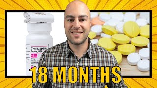 18 Months Of Therapy With Clonazepam Klonopin  Pharmacist Reviews [upl. by Anwahsed207]